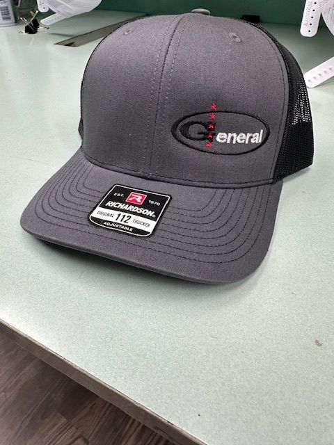 hat embroidery