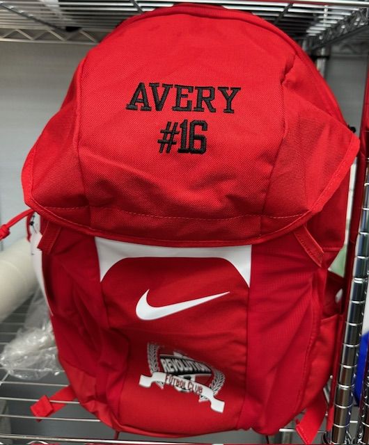 custom embroidered bag